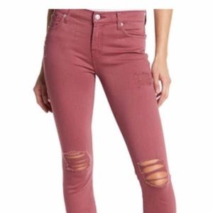 7 for all Mankind Gwenevere Frayed Hem Skinny Jean